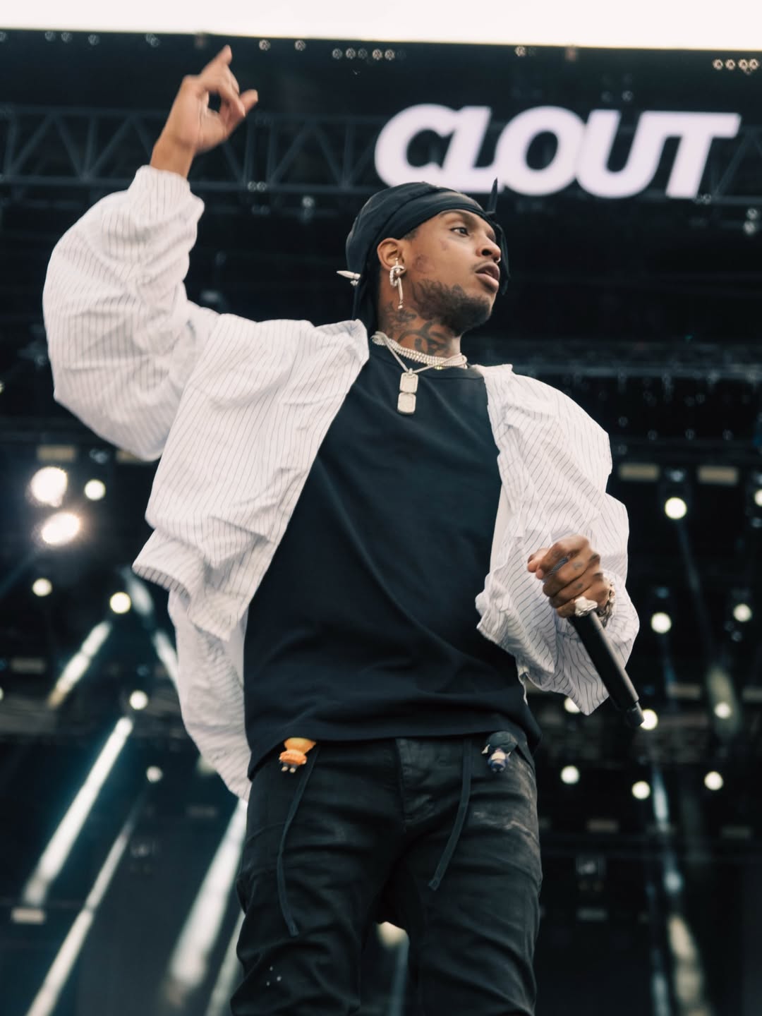 Ski Mask The Slump God na scenie — CLOUT FESTIVAL 4, Warsaw